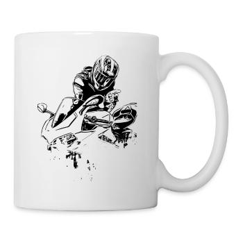 Motorcycle Lifestyle / Motorrad / Motorräder biker - Tasse - Weiß - Rechts