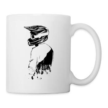 Motocross Design Enduro / Gift Idea / MX - Mug - white - Right