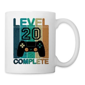 20 Thin Birthday Gift - Mug - white - Right