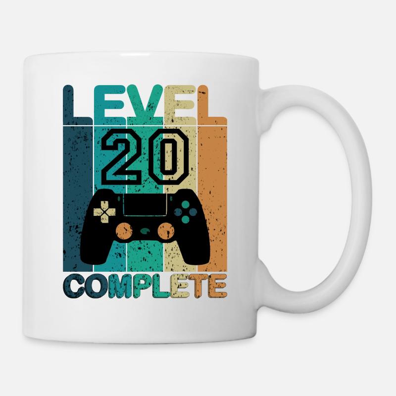 20 ans - Cadeau de 20 ans - Mug blanc - blanc