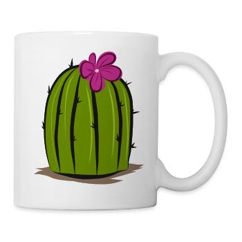 Cactus, cacti illustration - Mug - white - Right