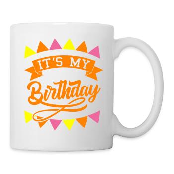 BIRTHDAY BOY birthday boy gift - Mug - white - Right