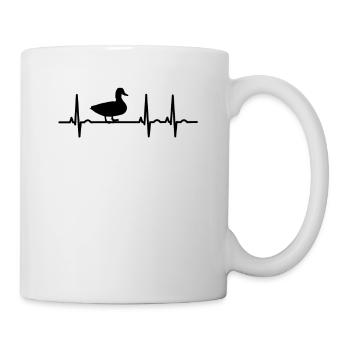 Gift for duck fans enthusiasts - Mug - white - Right