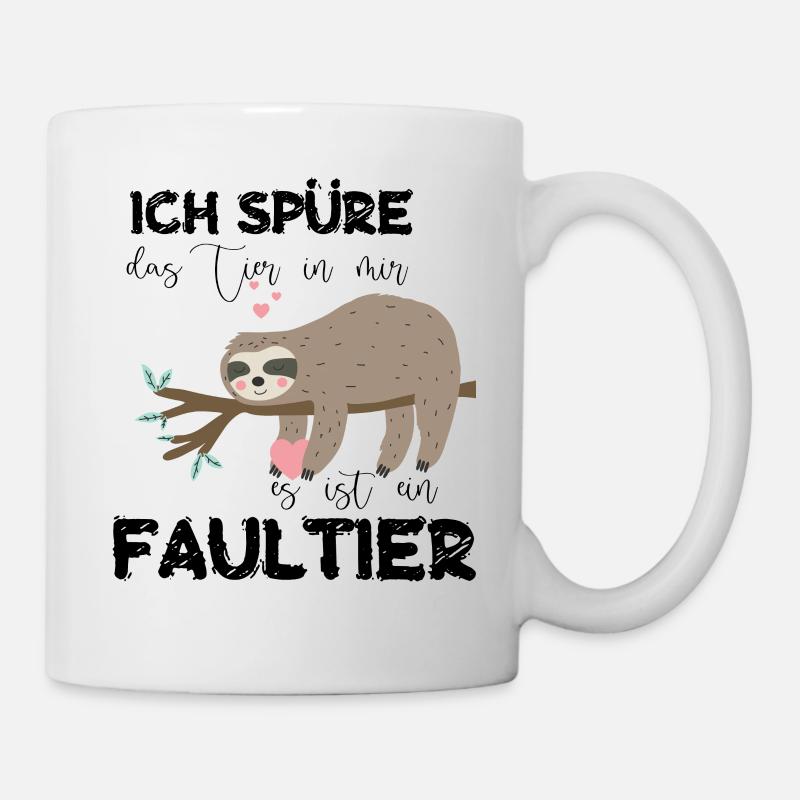 das Tier in mir - Tasse - Weiß