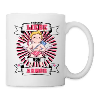 Liebe von Armor - Tasse - Weiß - Rechts