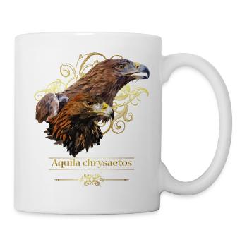golden eagle - Mug - white - Right