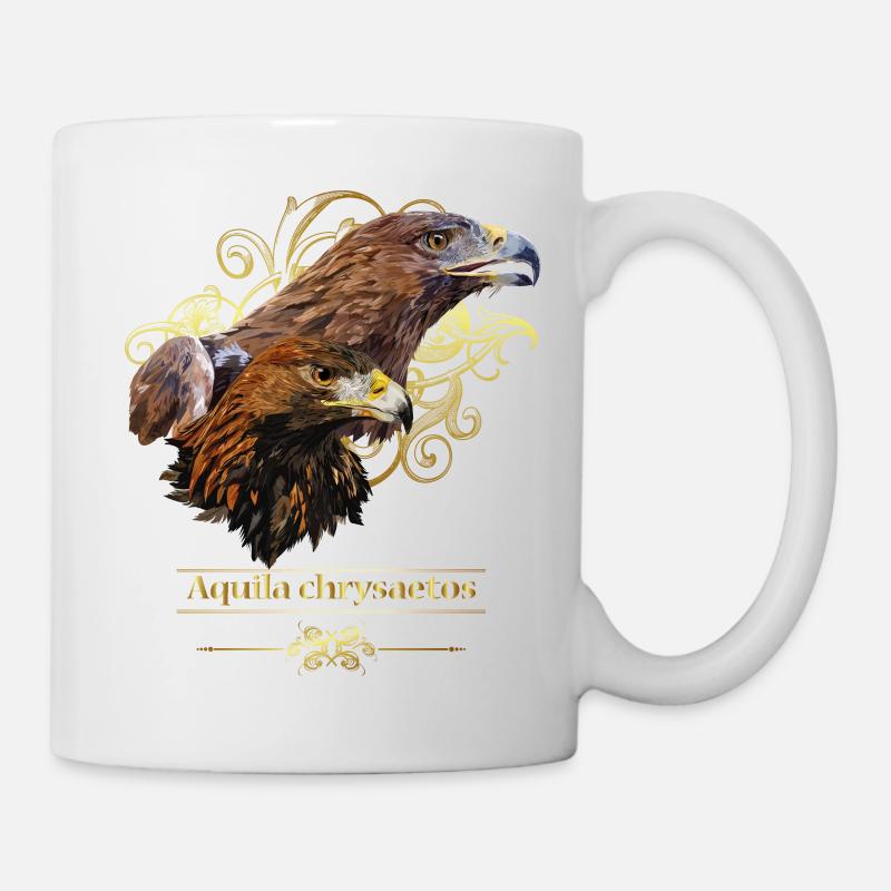 golden eagle - Mug - white