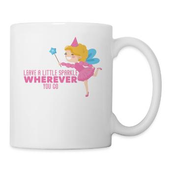 Fairy elf fairy tale - Mug - white - Right