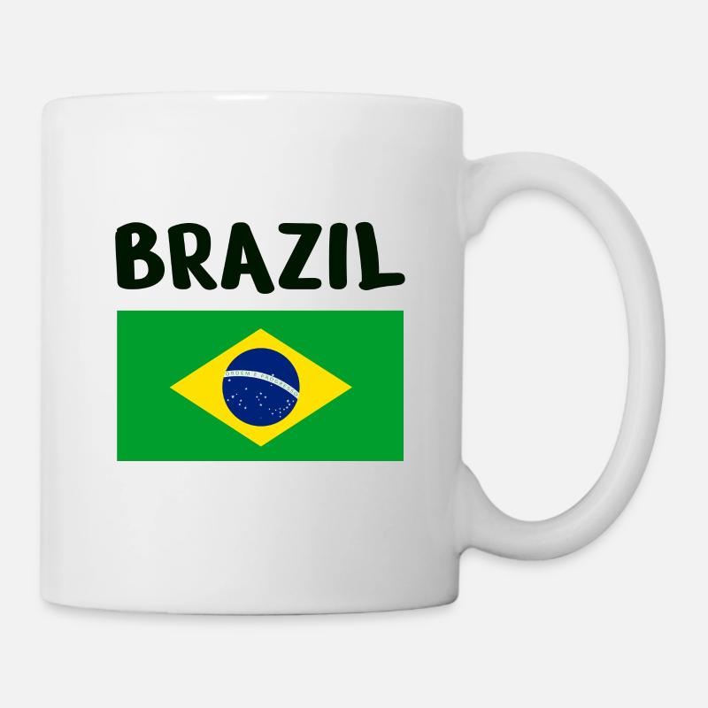 Brésil - Mug blanc - blanc
