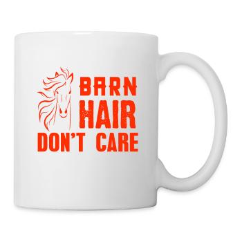 Design Barn Hair Dont Care - Mug blanc - blanc - Droite