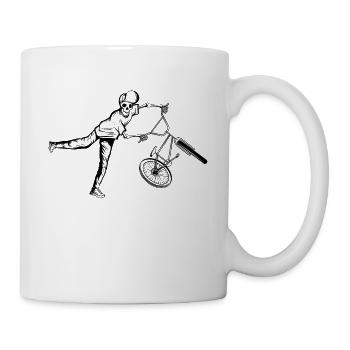 BMX - Mug blanc - blanc - Droite