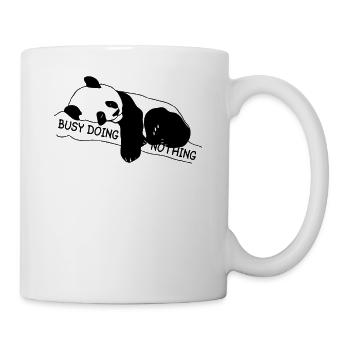Giant panda cute panda bear gift idea bear bear - Mug - white - Right