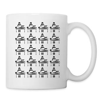Physiotherapist funny gift saying funny - Mug - white - Right