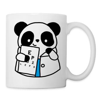 Ophthalmologist Optical Panda - Mug - white - Right
