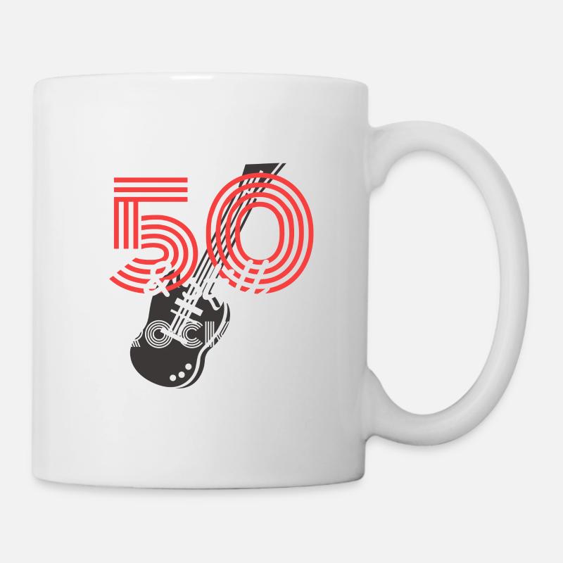 50 And cool - Mug - white