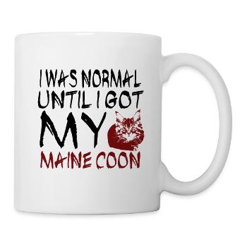 Maine coon cat - Mug - white - Right