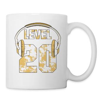 HEADPHONES LEVEL 20 - Mug - white - Right