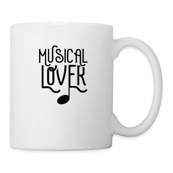 Musical Liebhaber Lustig Theater Musicals - Tasse - Weiß - Rechts