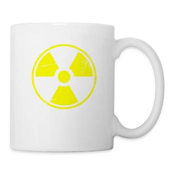 Funny Radioactive Atomic Power Design for Radiologist - Mug - white - Right