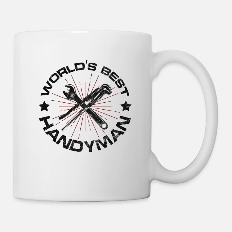 Meilleur bricoleur - Mug blanc - blanc