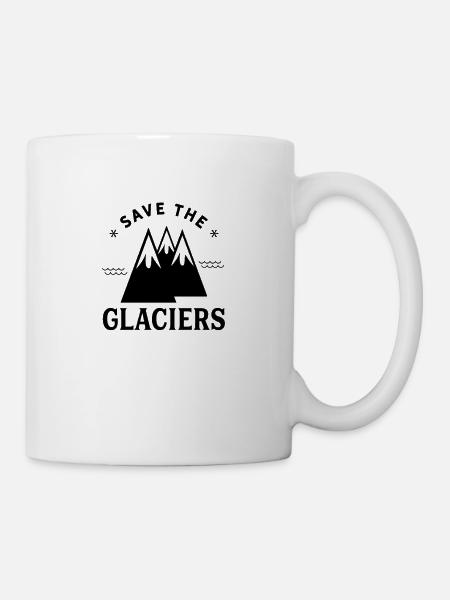 Sauver Les glaciers La fonte des glaciers - Mug blanc - blanc