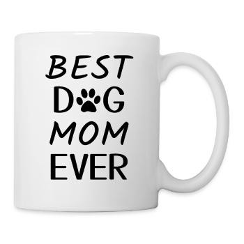 Dog Mum - Tasse - Weiß - Rechts
