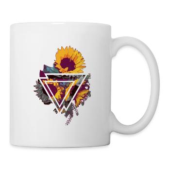 Sunflower Triangle - Mug - white - Right