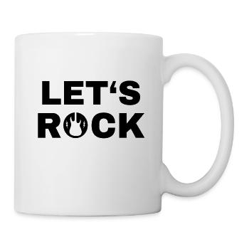 Rock music - Mug - white - Right