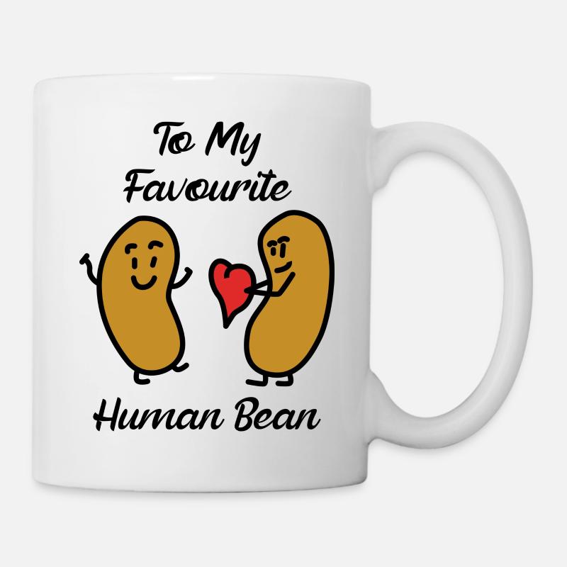 Human Bean - Tasse - Weiß