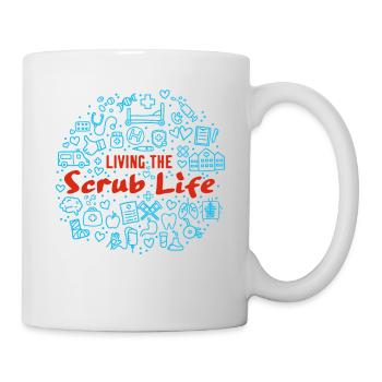 Krankenhaus Alltag - Tasse - Weiß - Rechts