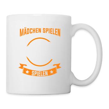 Brettspiele Mädchen - Tasse - Weiß - Rechts