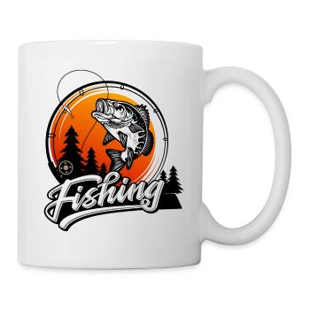 Fishing Angler Fisherman Fish Fishing Gift - Mug - white - Right