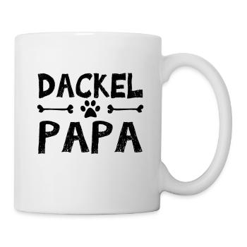 Dackel Vater - Tasse - Weiß - Rechts