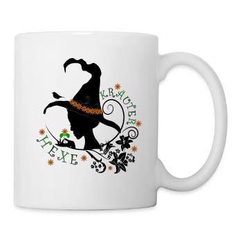 Herbal Witch Witch Nature Herbs Wild Plants Organic - Mug - white - Right