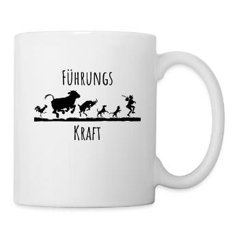 Landwirt Führungskraft - Tasse - Weiß - Rechts
