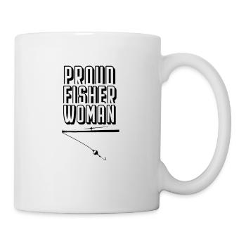 Fier pêche Pêche Pêche Pêche Homme de pêche - Mug blanc - blanc - Droite