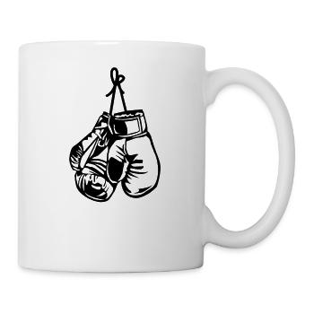 Boxe Boxer Gants De Boxe Cadeau - Mug blanc - blanc - Droite