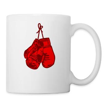 Boxe Boxer Gants De Boxe Cadeau - Mug blanc - blanc - Droite