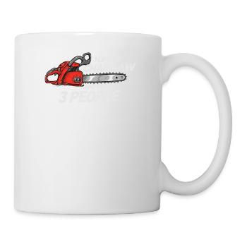 Baumkletterer I Arborist Baum Geschenk für - Tasse - Weiß - Rechts