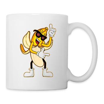 Nudist Striptease Banana Naked Striptease Banana - Mug - white - Right
