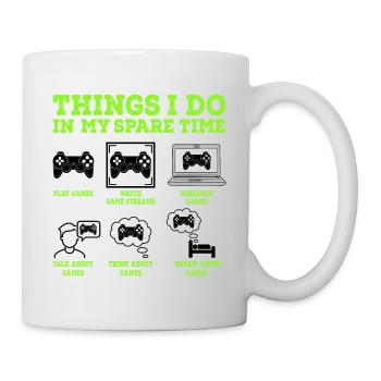 Gamer - Tasse - Weiß - Rechts