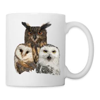 Owls - Mug - white - Right