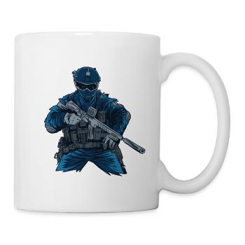 Special Forces Tactical Weapons Armed Forces - Mug - white - Right