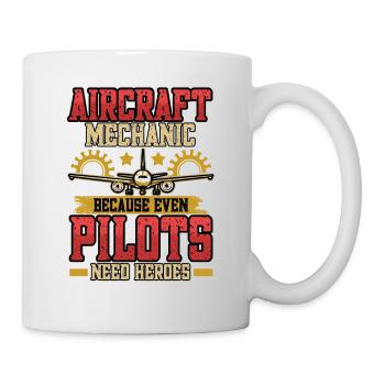Aircraft Mechanic Aircraft Mechanic Gift - Mug - white - Right