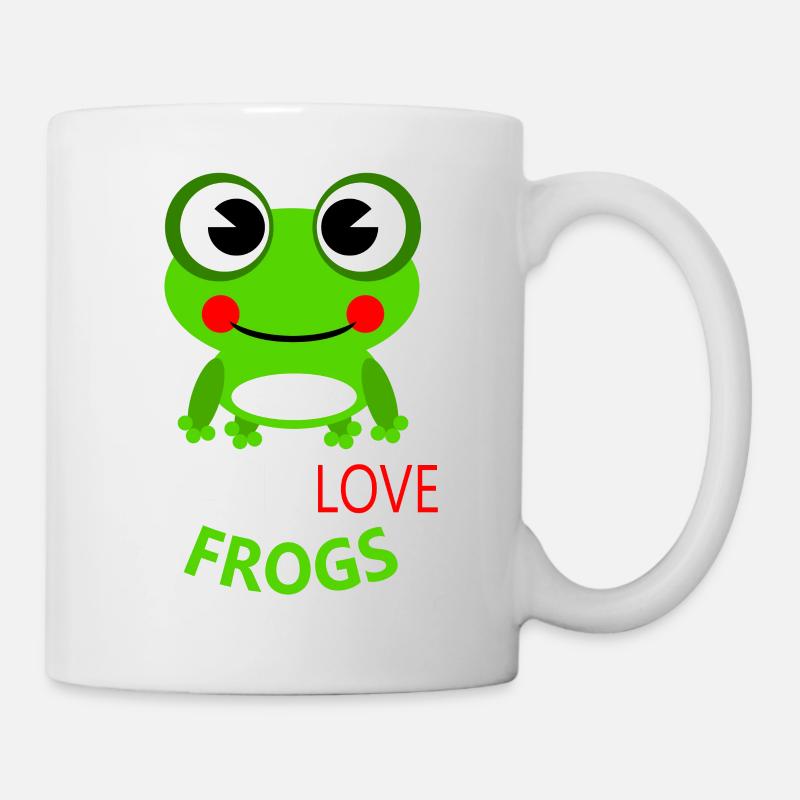 Frog - Tasse - Weiß