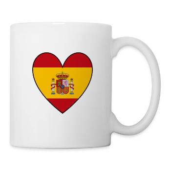Espagne Coeur Espana - Mug blanc - blanc - Droite