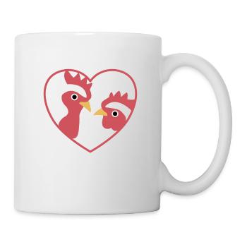 I love chicken sweet chicken rooster chicken - Mug - white - Right