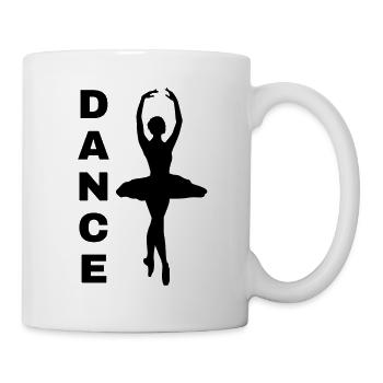 Tanzen Ballet - Tasse - Weiß - Rechts