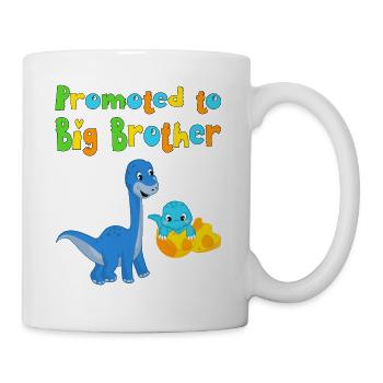 promoted to big brother 2021, son, sister, brother - Mug blanc - blanc - Droite