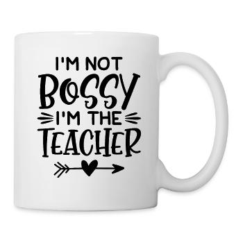 Professeur Drôle de sort - Mug blanc - blanc - Droite